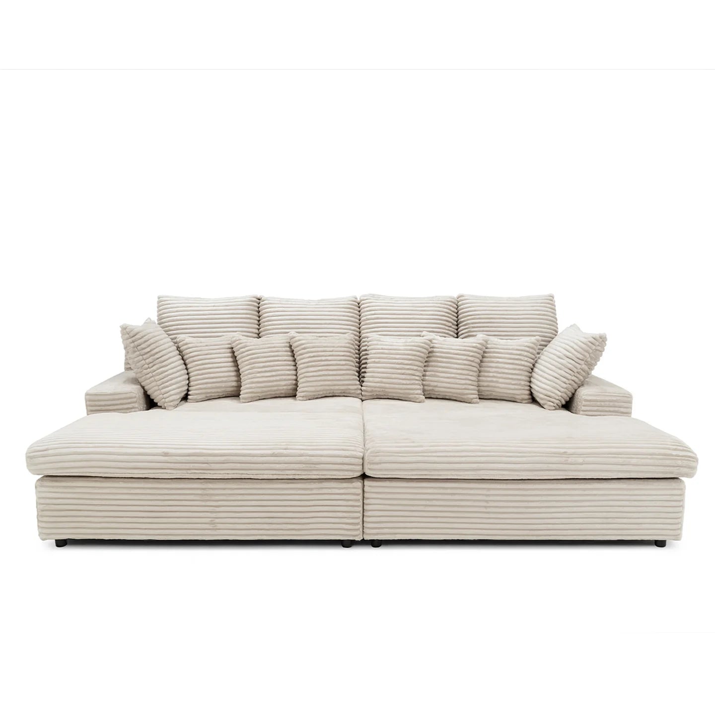 Big Sofa Lazy in Breitcord, 286 cm Breite