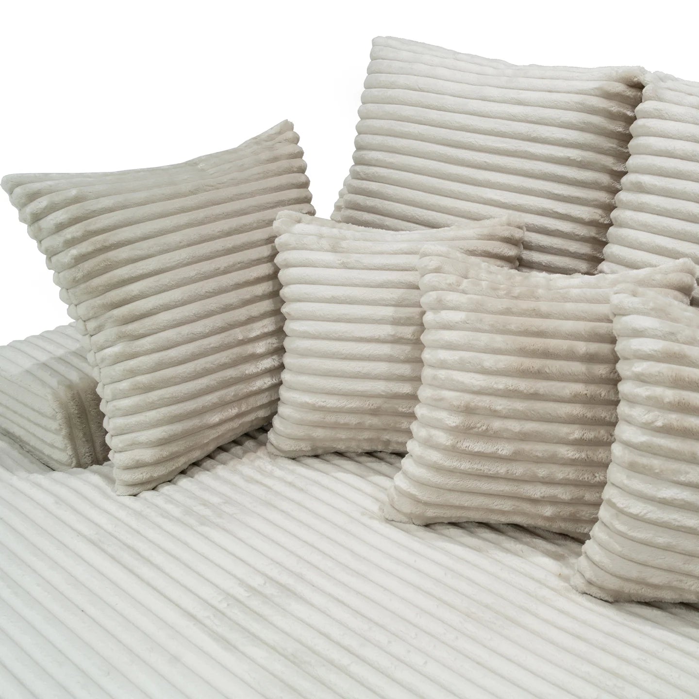 Big Sofa Lazy in Breitcord, 286 cm Breite