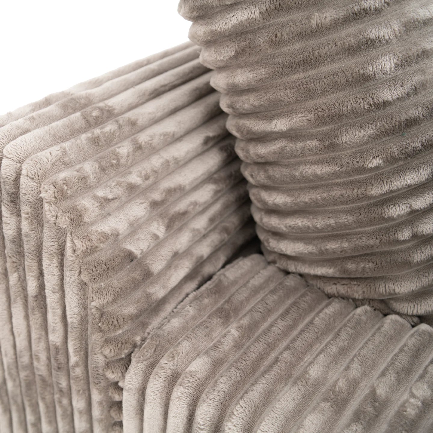 Recamiere / Chaiselongue Lazy in Breitcord, 153x173 cm
