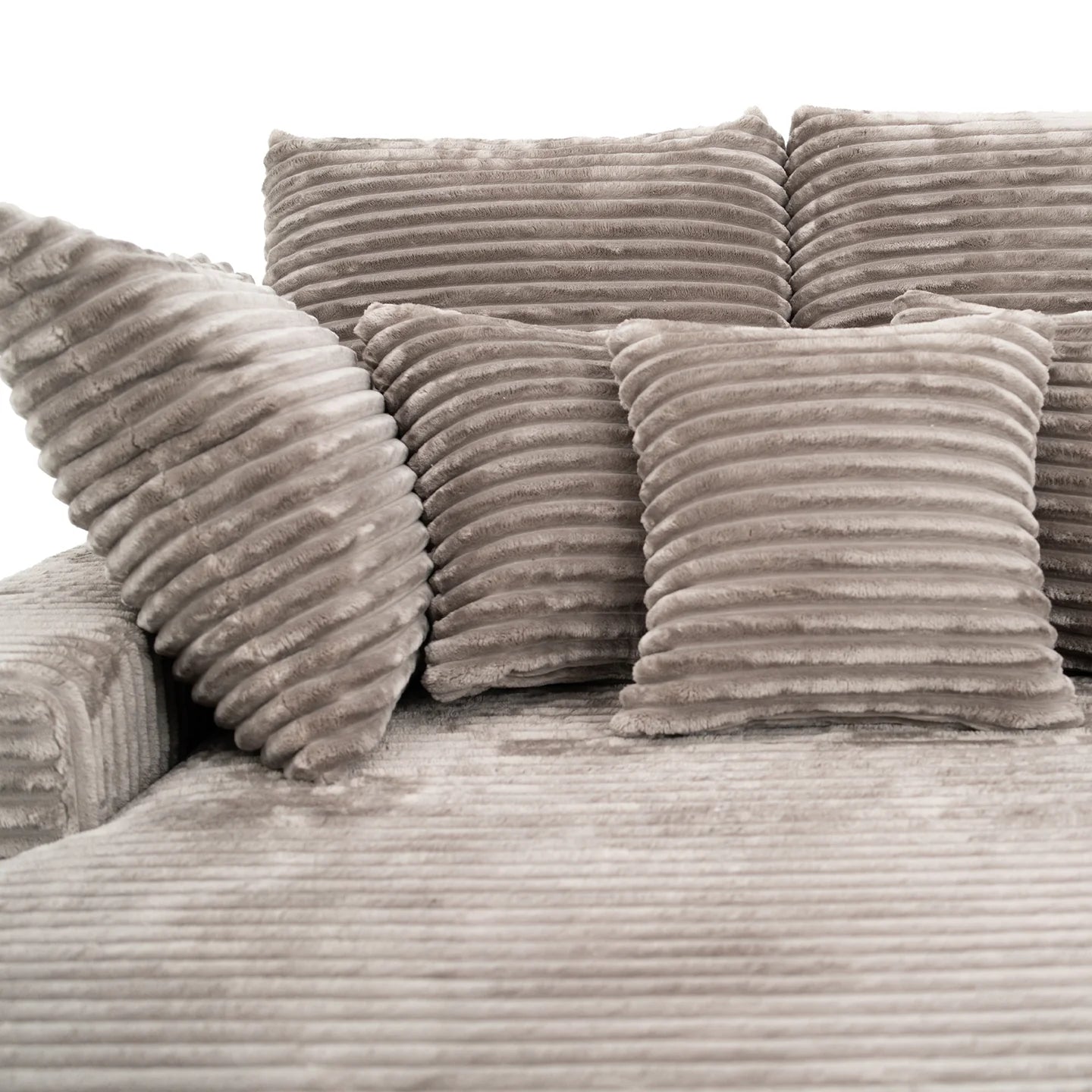 Recamiere / Chaiselongue Lazy in Breitcord, 153x173 cm