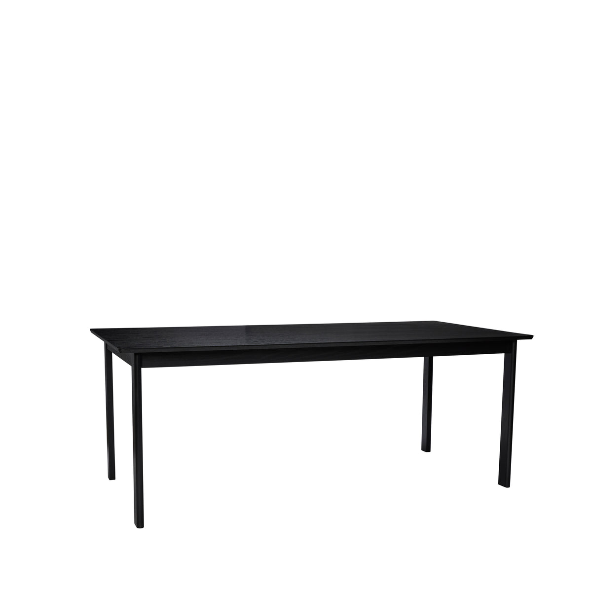 Dapper Esstisch, quadratisch, schwarz
