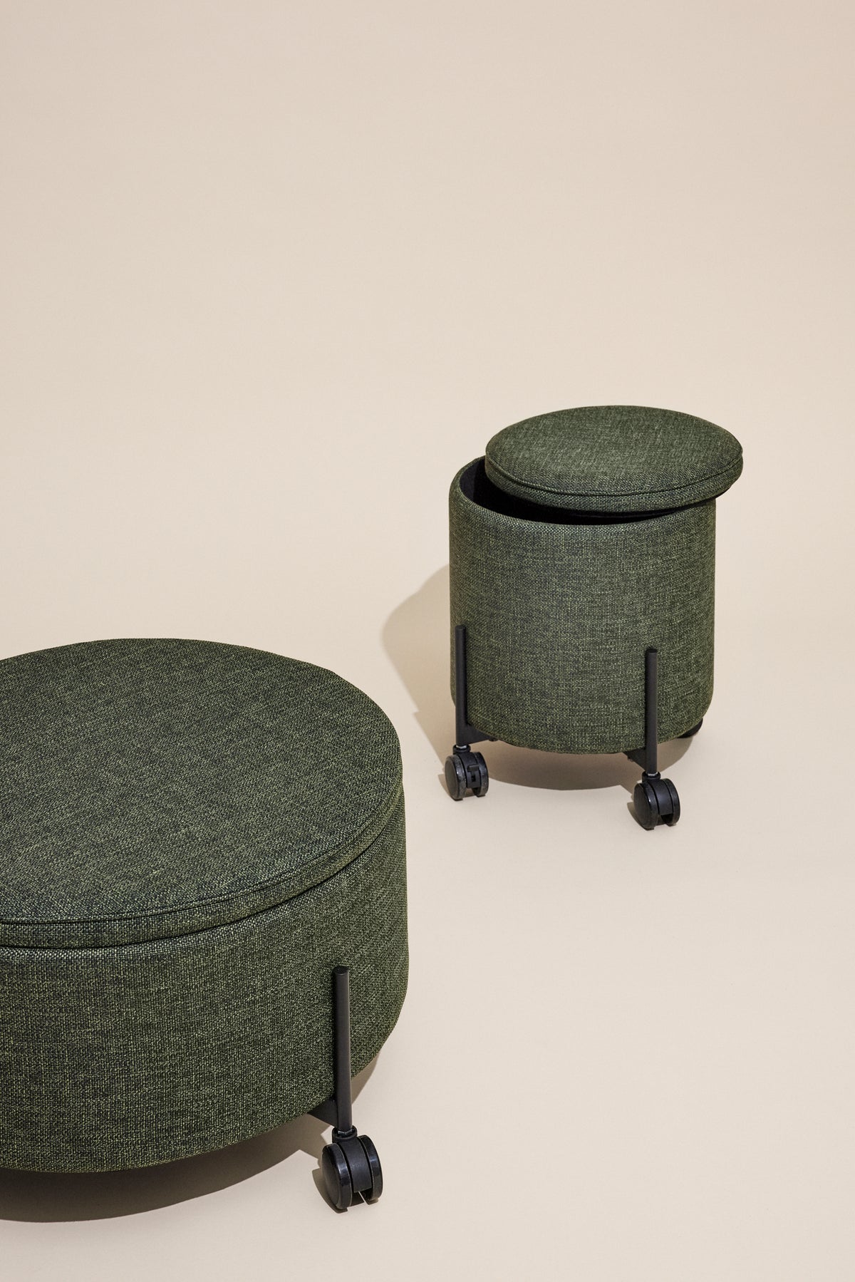 Contain Pouf, groß, Grün