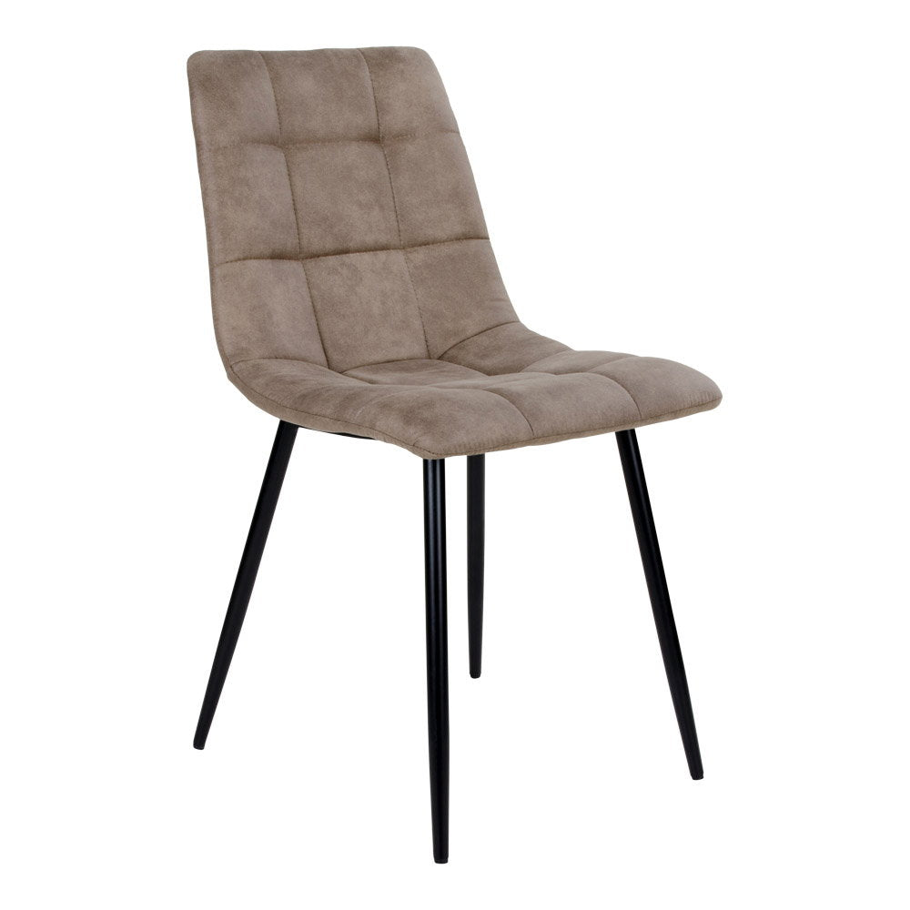 Middelfart Esszimmerstühle, Hellbraun/Schwarz, 2er-Set