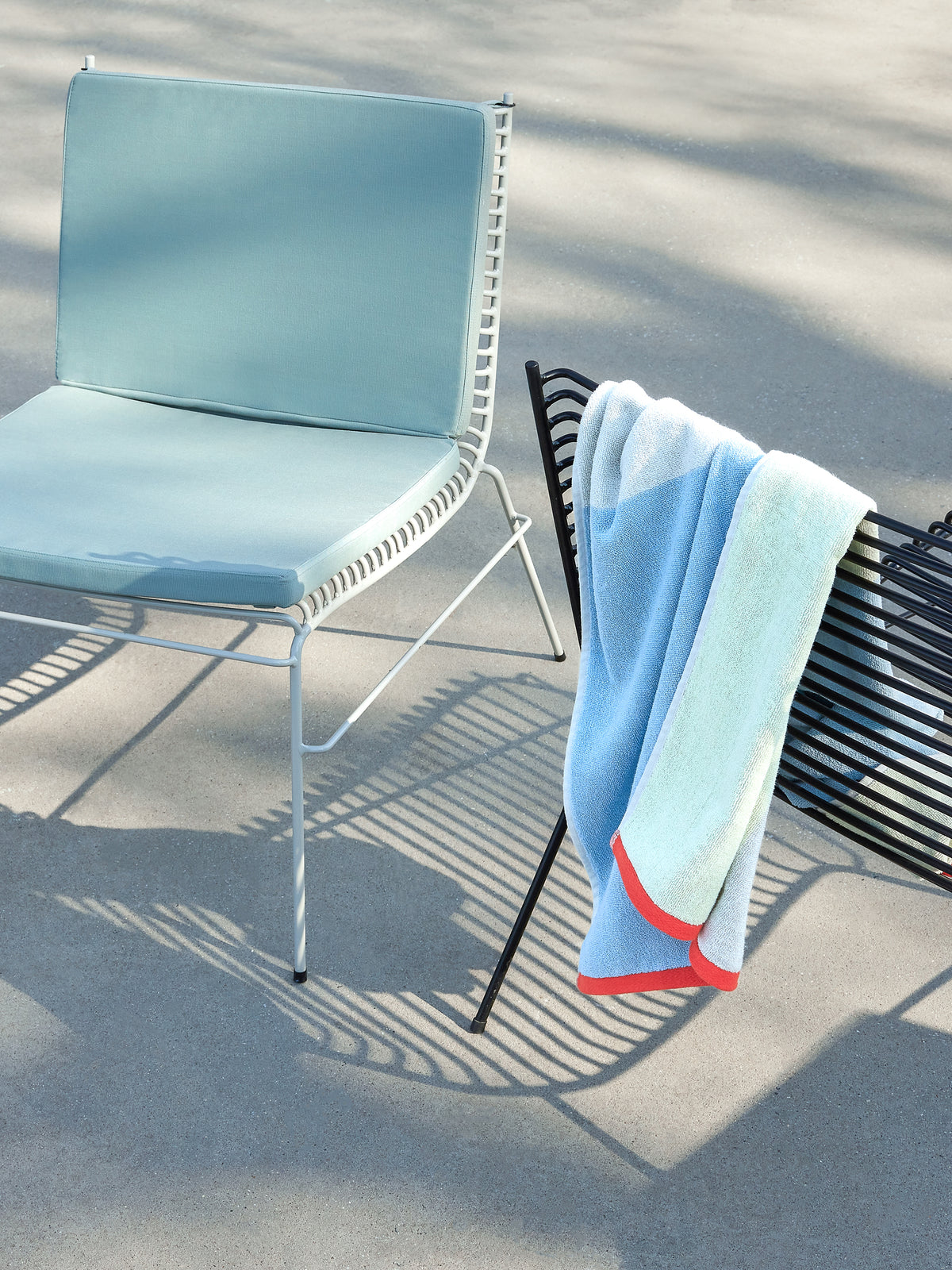 PolsterOase Möbel – String Loungesessel aus Eisen, 2er, Set – Ansicht 6