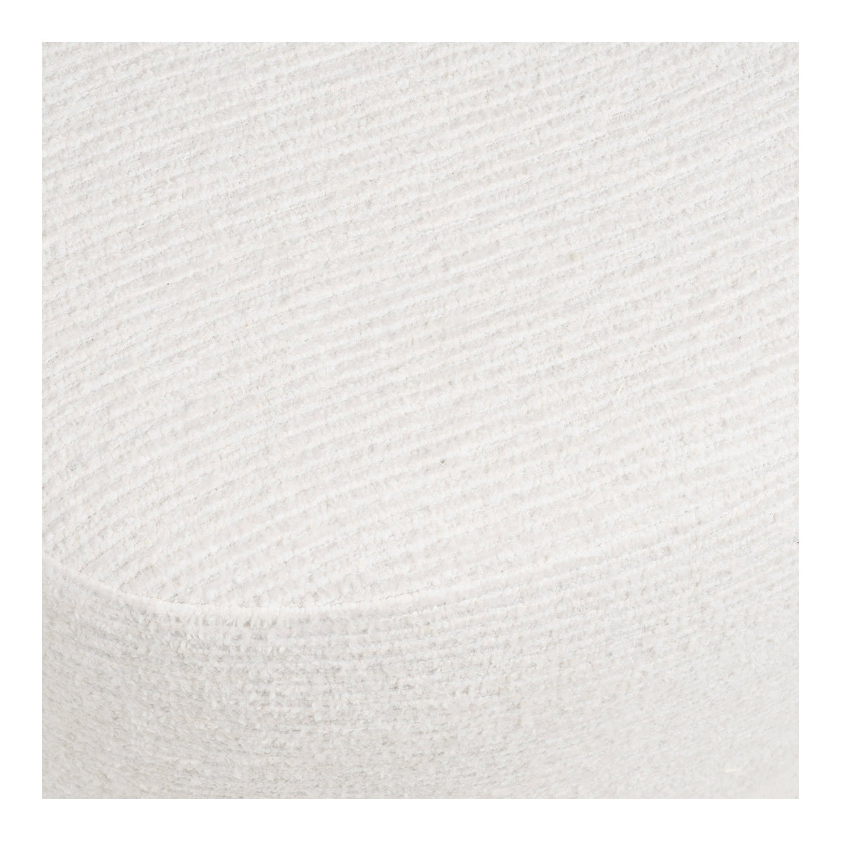 PolsterOase Möbel – Hilo Pouf, Off, White, 55 × 40 cm – Ansicht 4