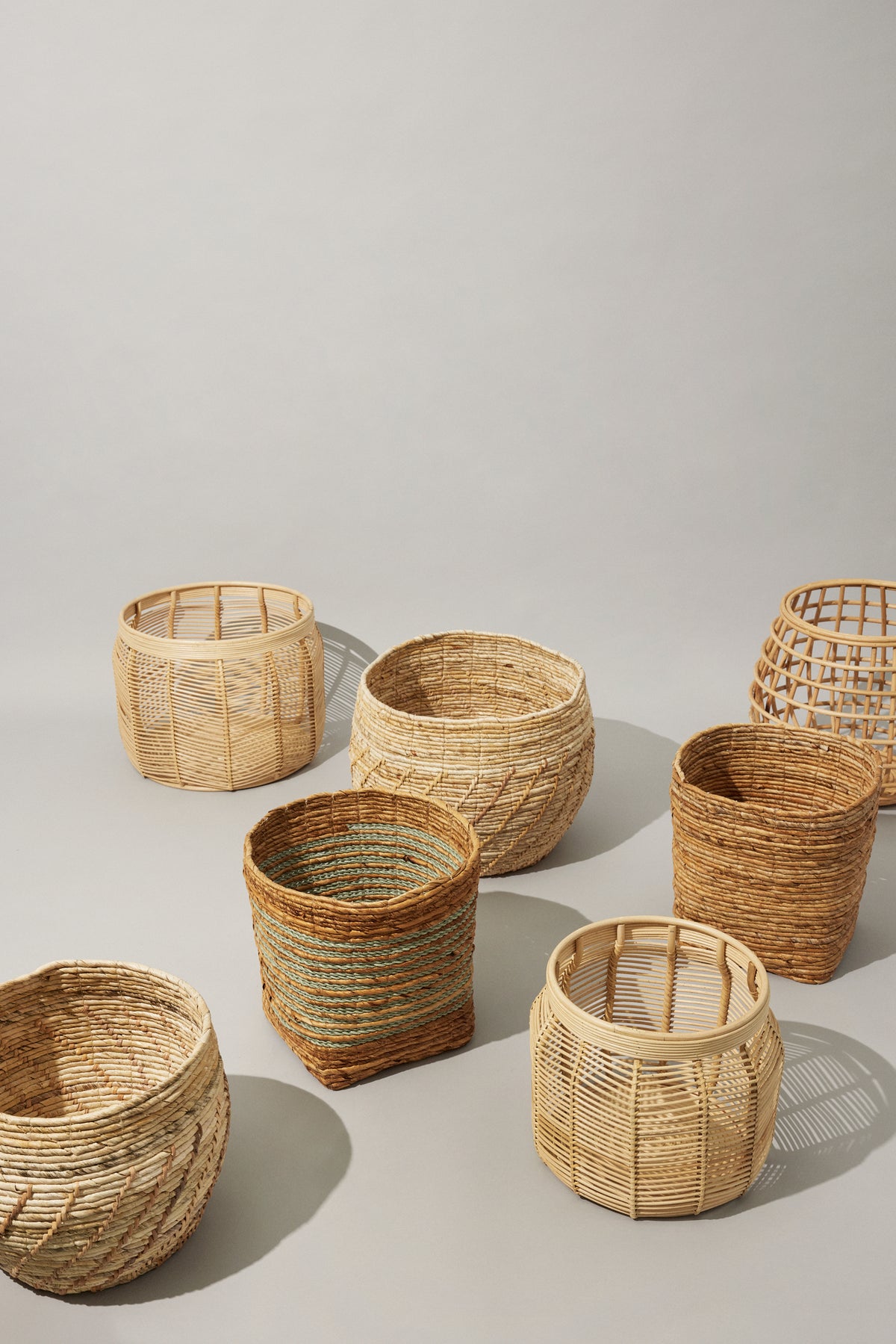 PolsterOase Möbel – Luna Körbe aus Rattan, 2er, Set – Ansicht 9