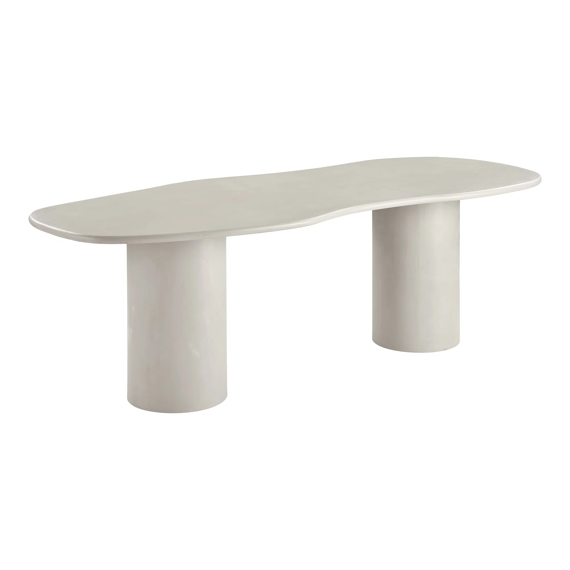 Esstisch 240 cm Betonoptik Beige – Maranola Modernes Design