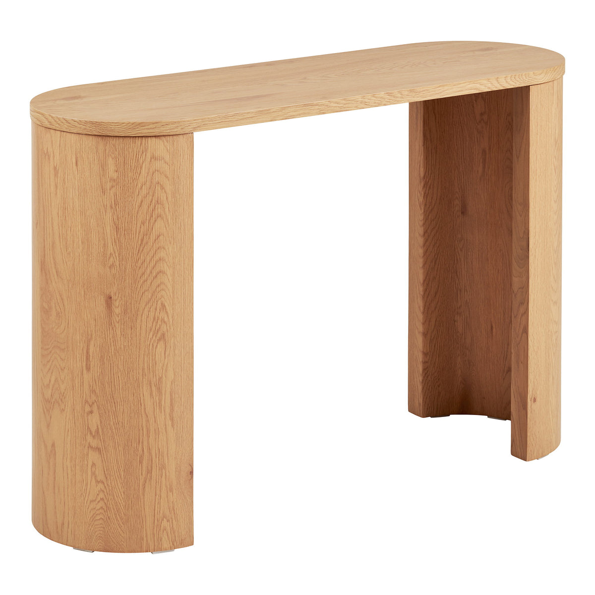 Bibione Konsolentisch in Holzoptik, Natur, 114 cm