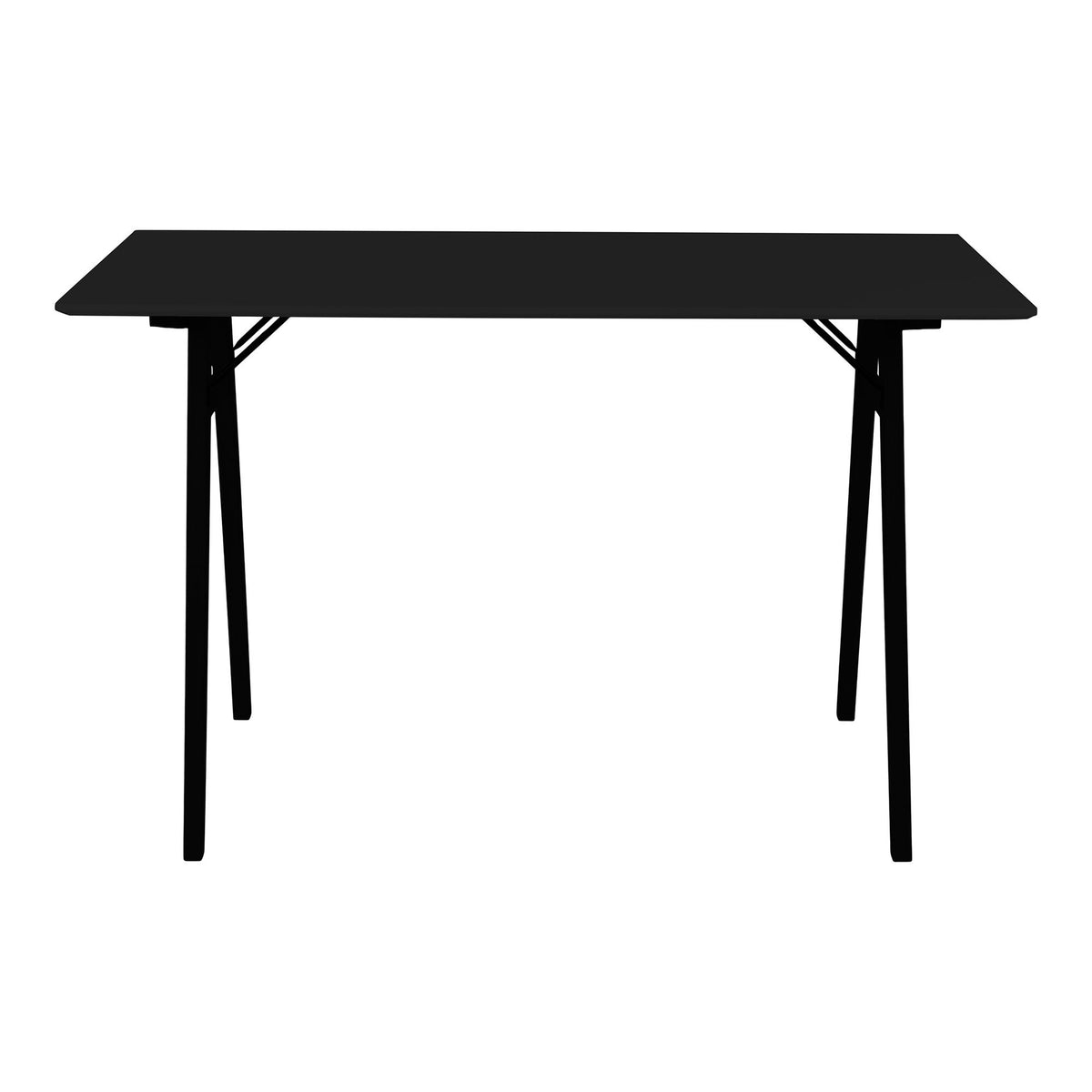 Vojens Schreibtisch, Schwarz, 120 × 60 × 75 cm