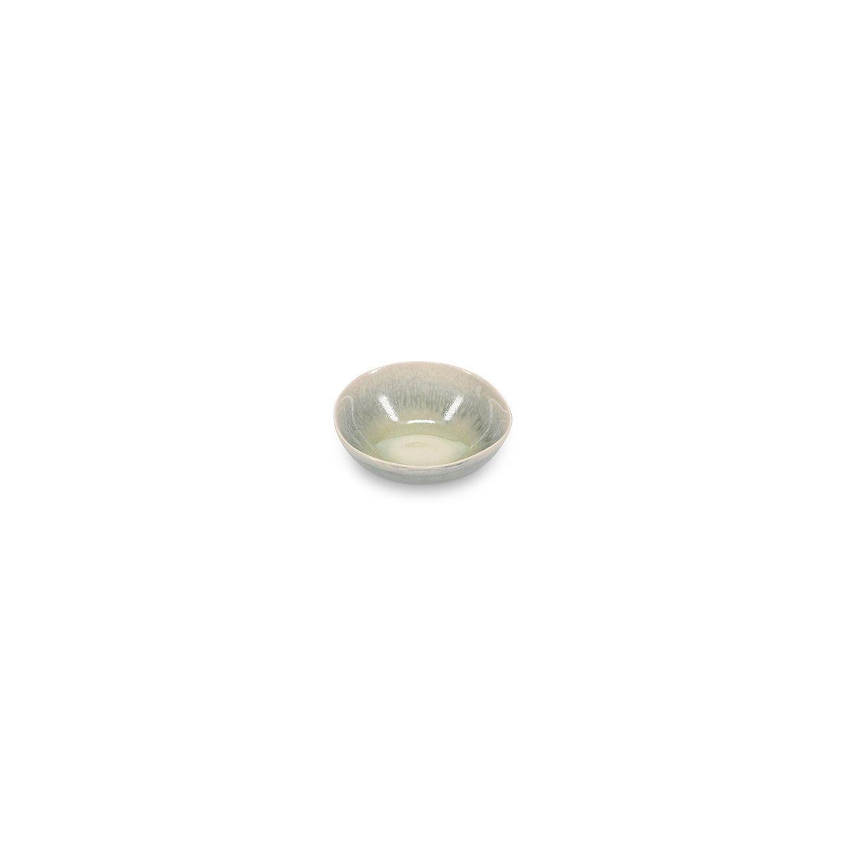 ona Schale 9x8,5xH3,5 cm grün/grau Flint – 4er-Set – Produktansicht 3