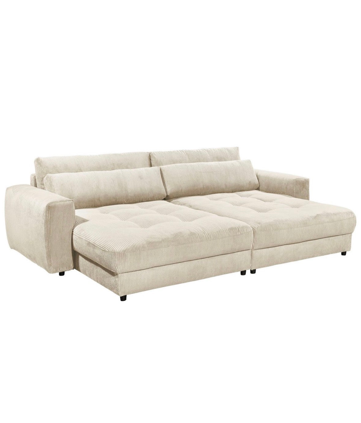 Big Sofa in Cord, 292 cm Breite | PolsterOase