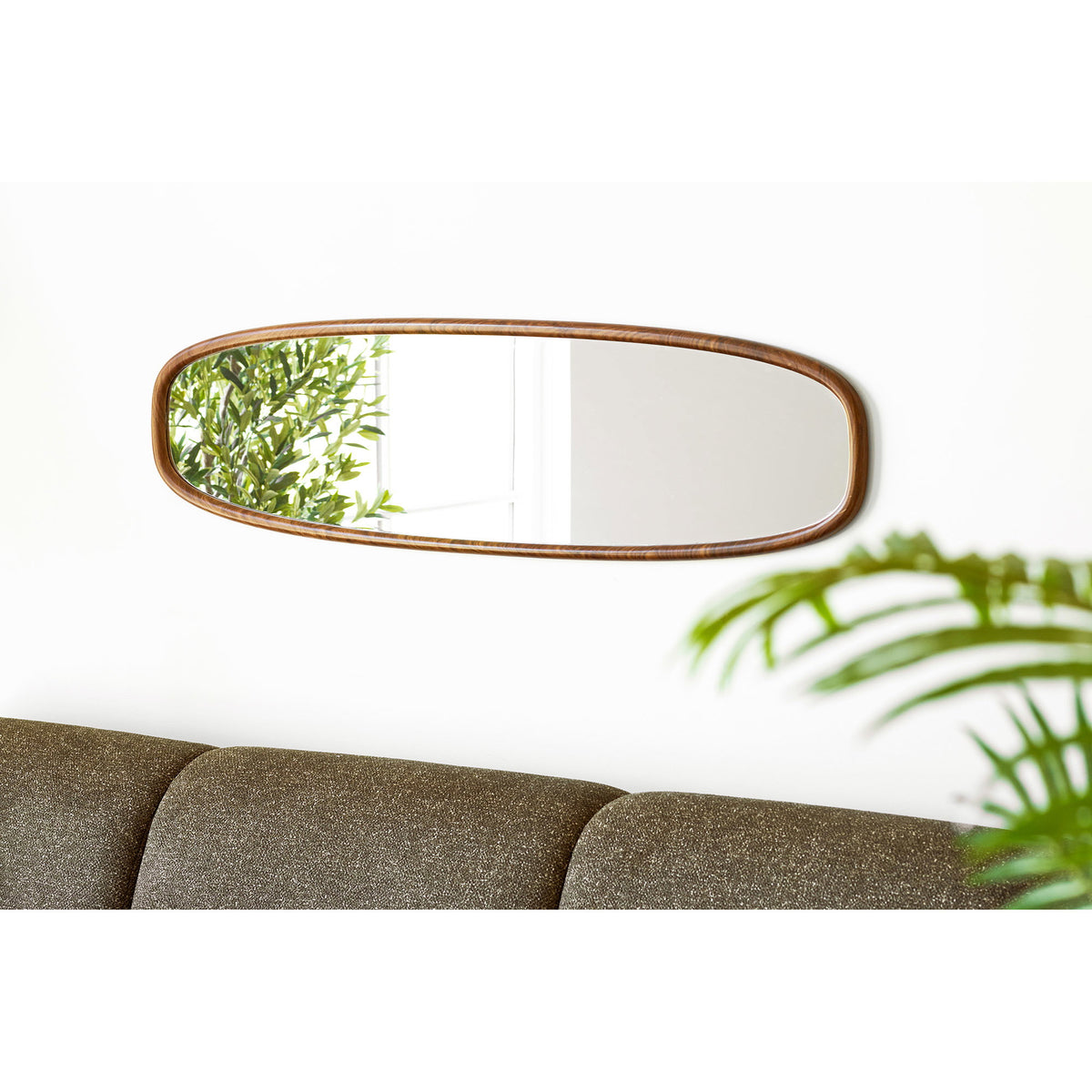 Luxon Spiegel – Holzoptik, 40 × 150 cm