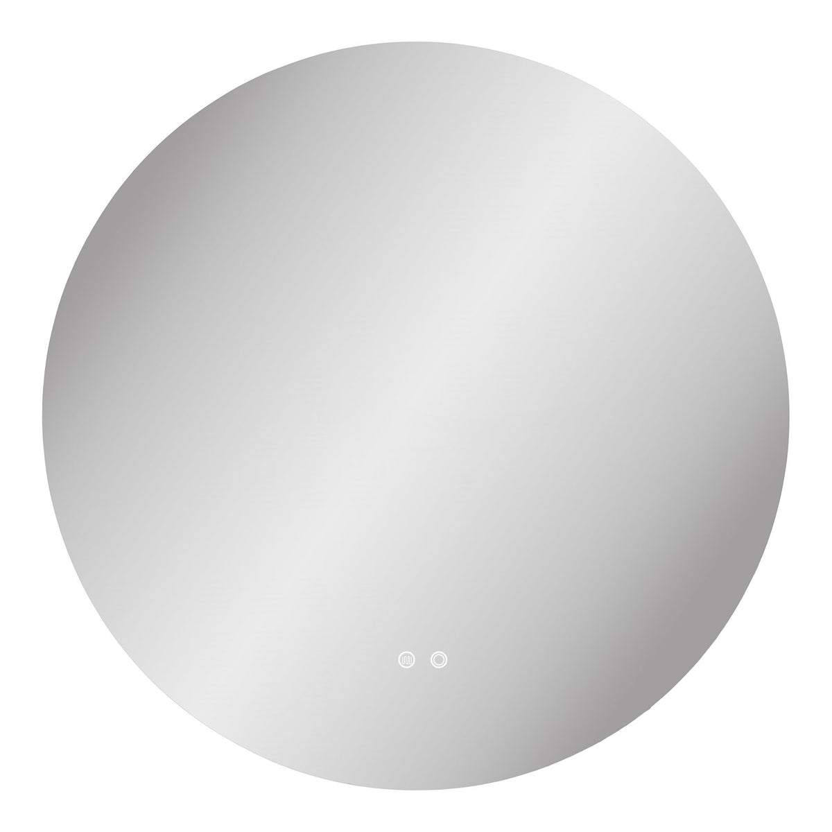 Kiama Spiegel mit LED – beschlagfrei und 3 Lichtstufen, Ø 80 cm