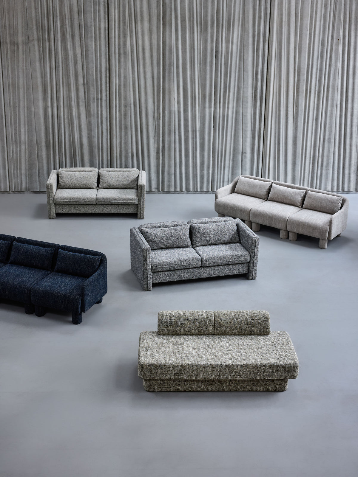 PolsterOase Möbel – Soba Sofa Dunkelgrau – Ansicht 16