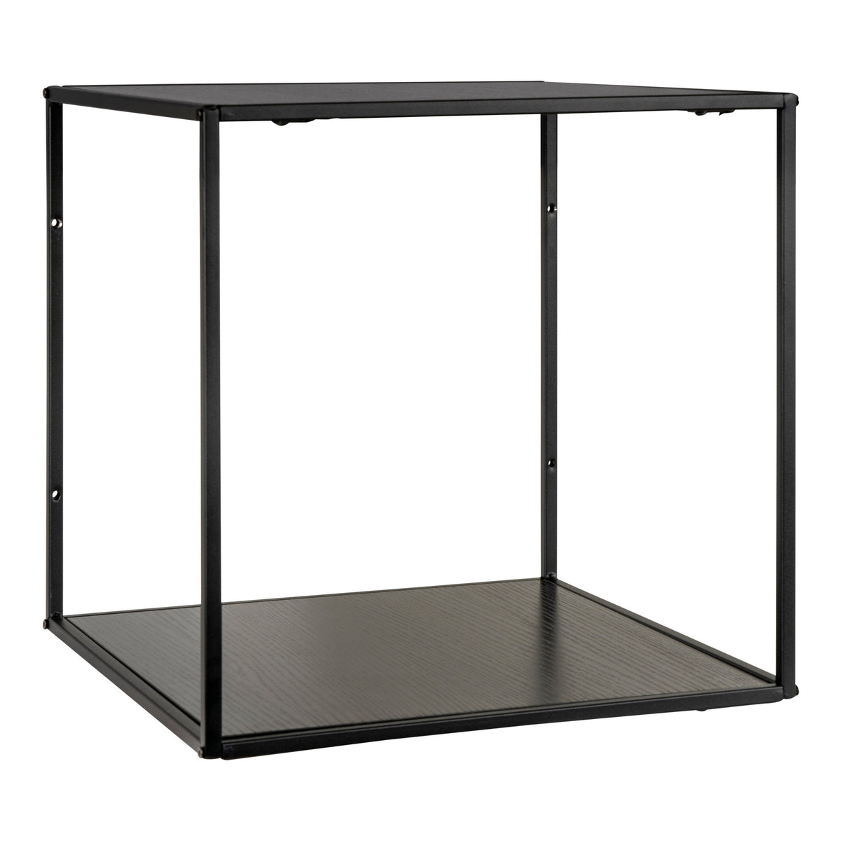 Vita Wandregal, Schwarz, 36 × 36 × 36 cm