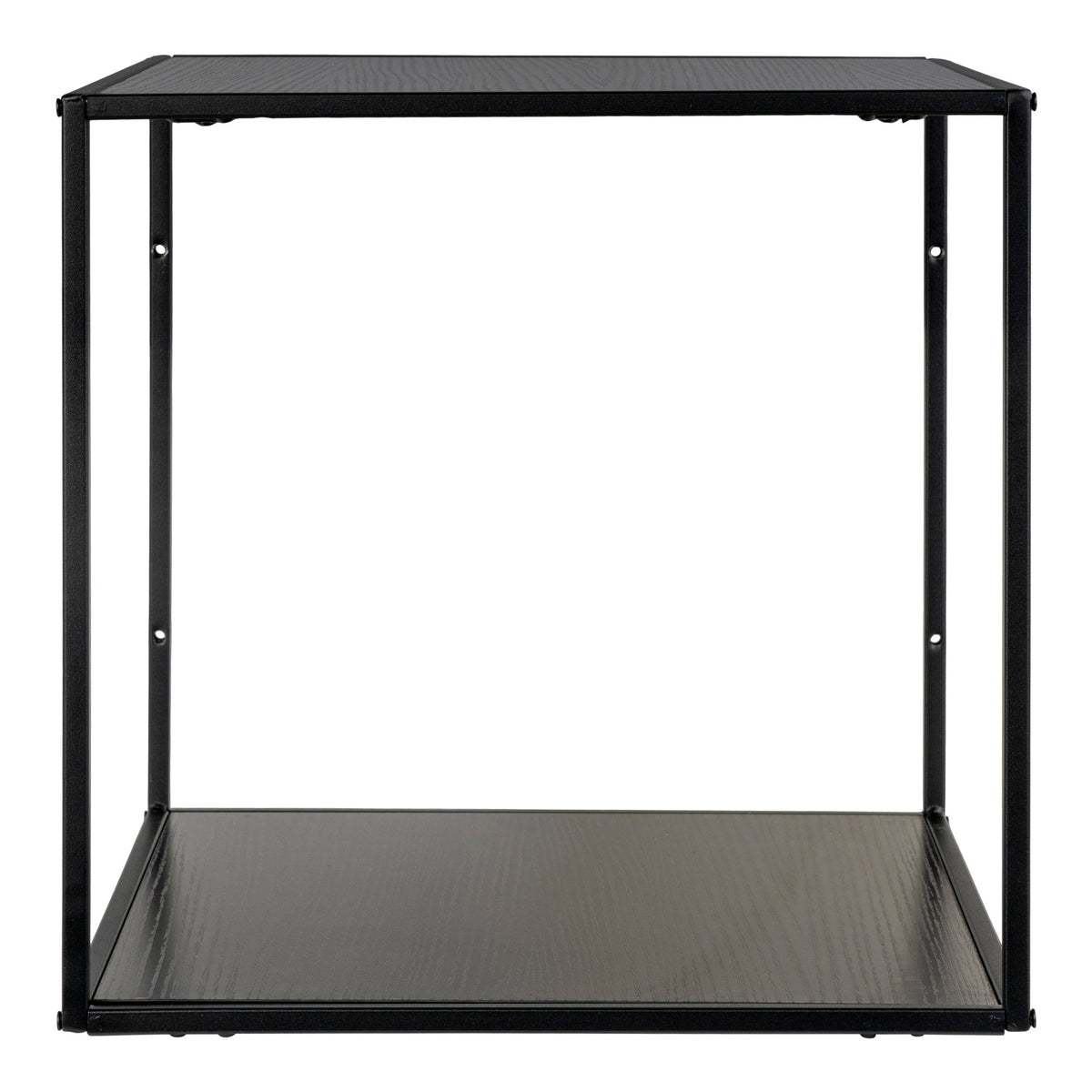 Vita Wandregal, Schwarz, 36 × 36 × 36 cm