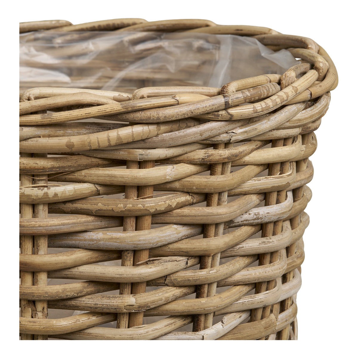 PolsterOase Möbel – Kalak Aufbewahrungskörbe aus Kubu, Rattan, 2er, Set – Ansicht 2