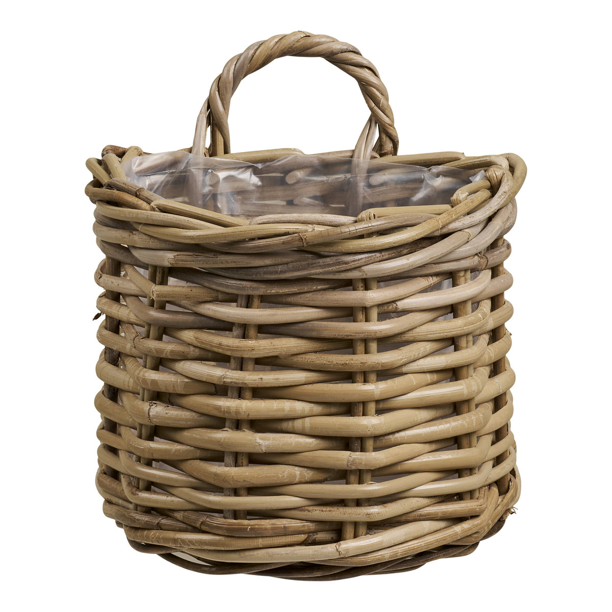 PolsterOase Möbel – Keli Aufbewahrungskorb aus Kubu, Rattan, Natur, 37 × 23 × 27 cm – Ansicht 2