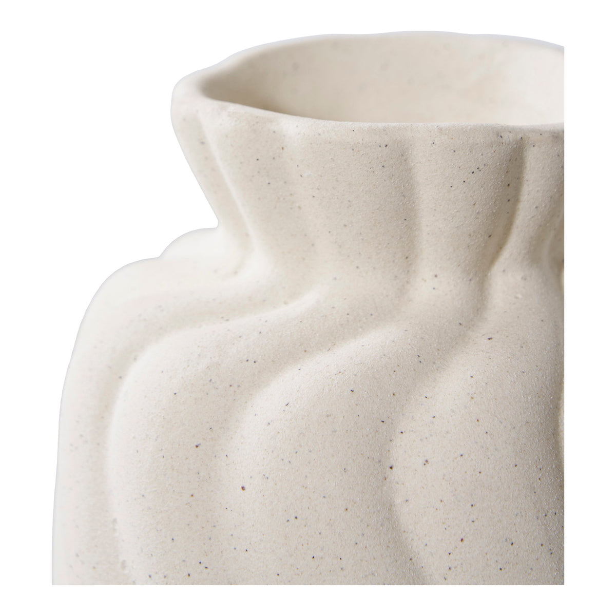 Vase Veronica – Keramik, weiß, 2er-Set
