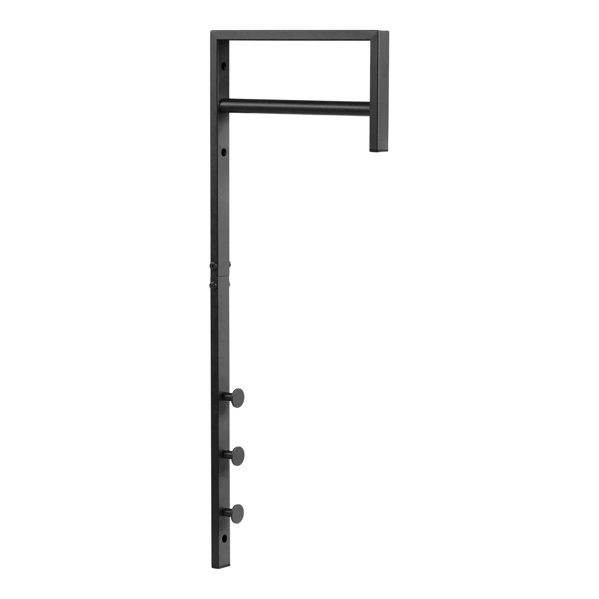 Trento Kleiderständer – Metall, schwarz, 3 × 30 × 82 cm