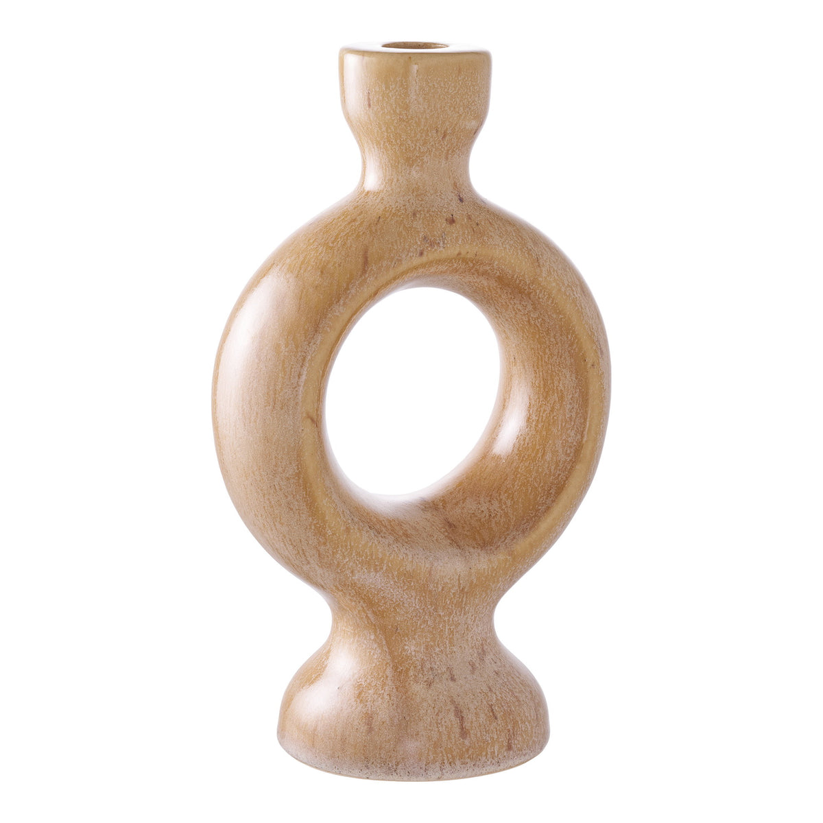 PolsterOase Möbel – Pienza Hocker aus Teakholz, Natur, 45 cm – Ansicht 2