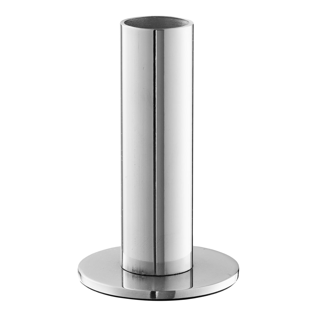Kerzenhalter aus Edelstahl, 3er Set, Silber