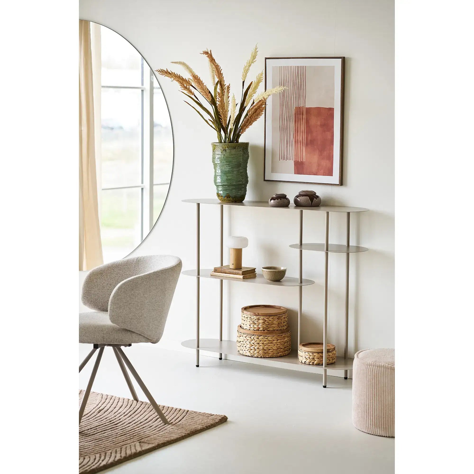 Wandbild Leinwand Beige/Braun 50x70 cm – Modernes Canvas im skandinavischen Stil