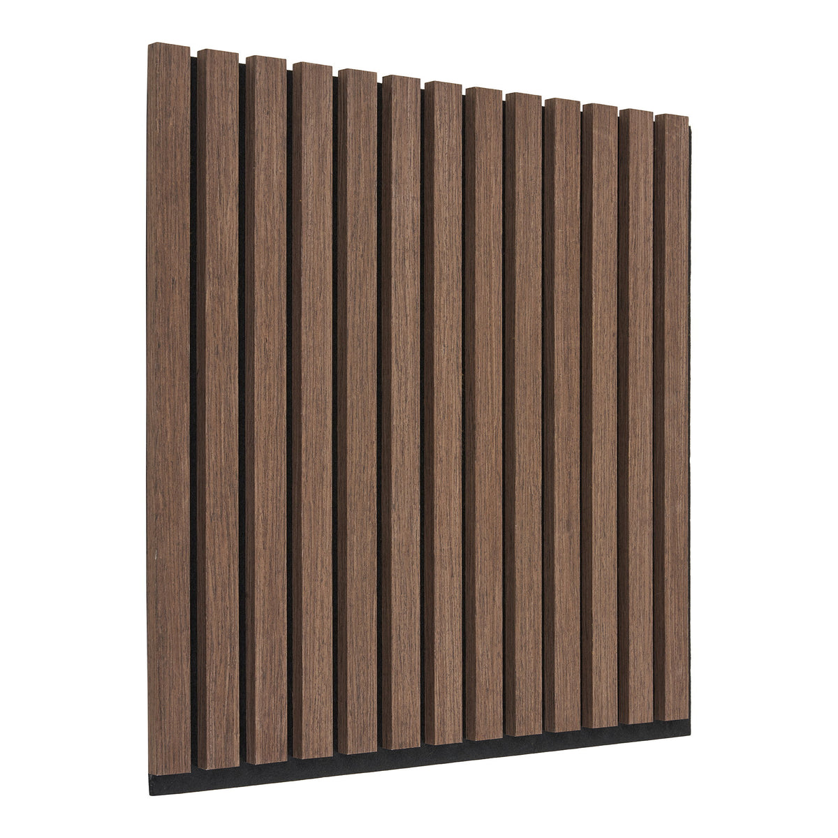 Akustikpaneele Bergen – Walnussfurnier, 52 × 52 cm, 2er-Set