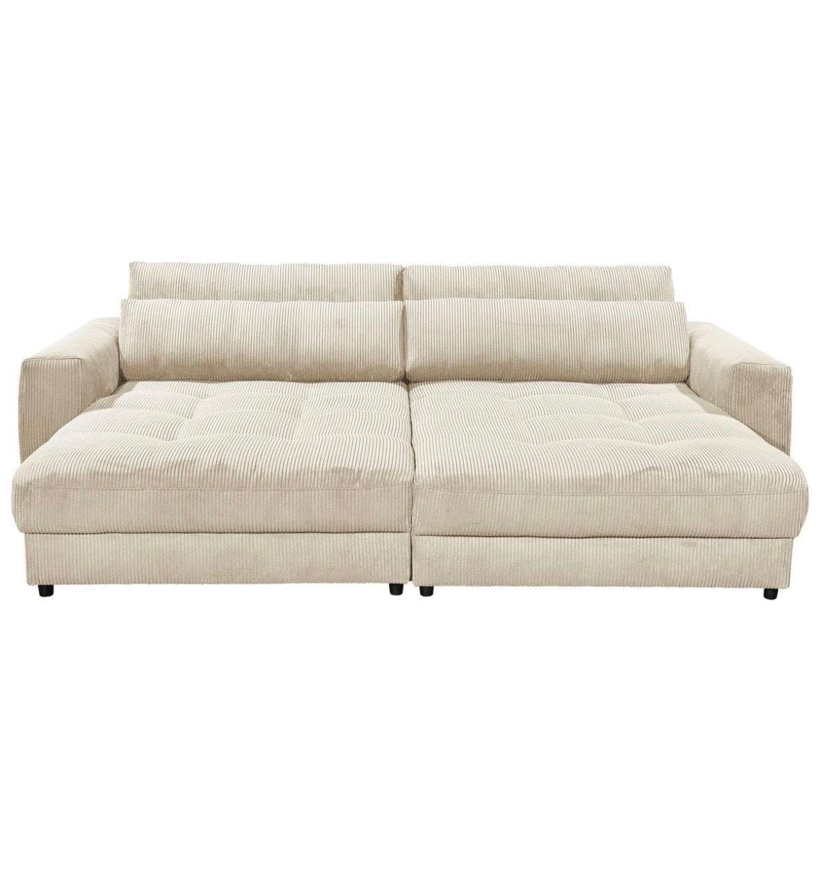 Big Sofa in Cord, 292 cm Breite | PolsterOase