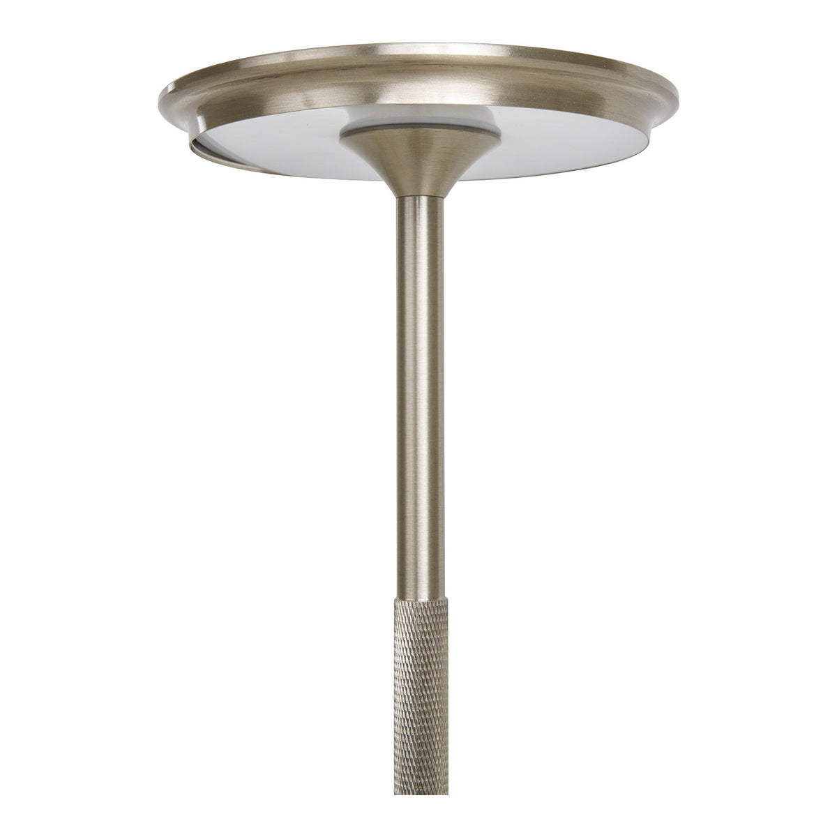 PolsterOase Möbel – Lyneham Akku, Tischlampe aus Aluminium, Silber – Ansicht 3