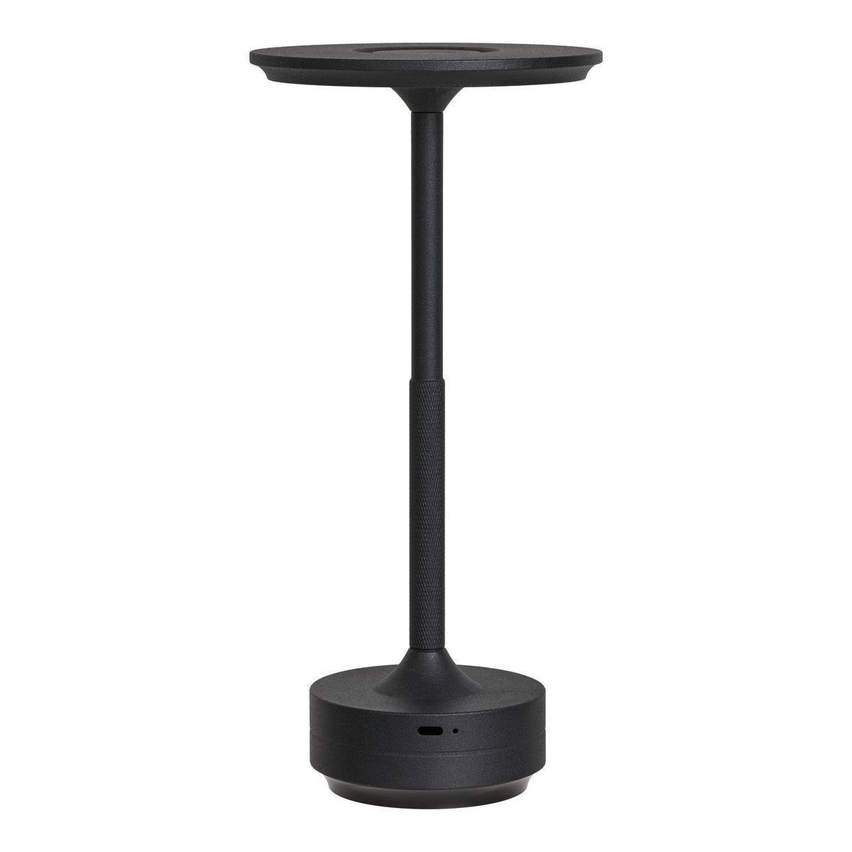 PolsterOase Möbel – Lyneham Akku, Tischlampe aus Aluminium, Schwarz – Ansicht 3