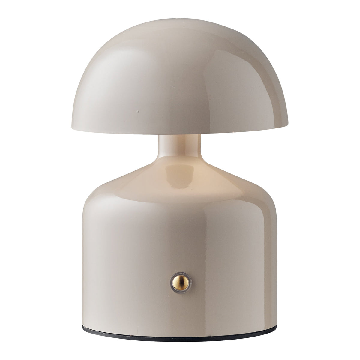 Aulla Tischlampe – wiederaufladbar, Grau