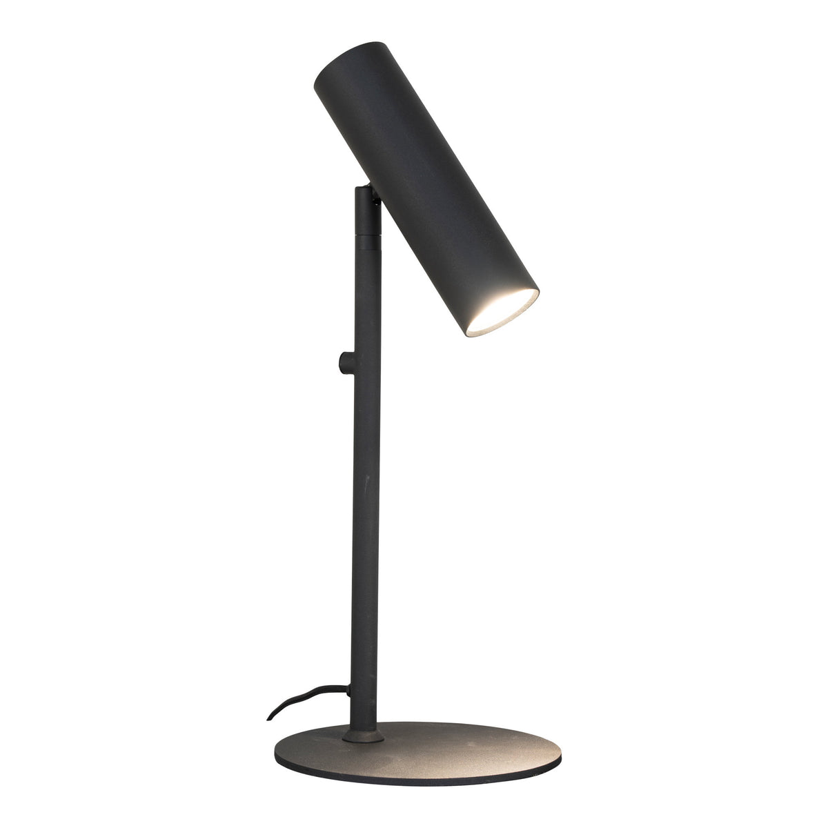 Paris Tischlampe aus Metall, Schwarz