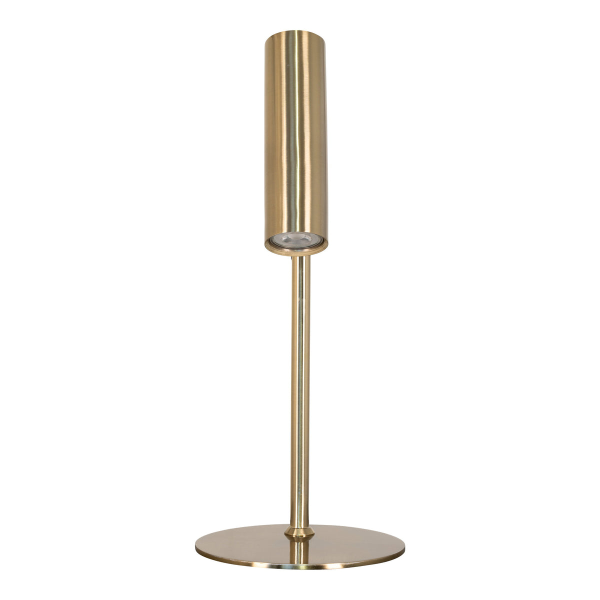 Paris Tischlampe – Stahl in Messingoptik, 47 cm