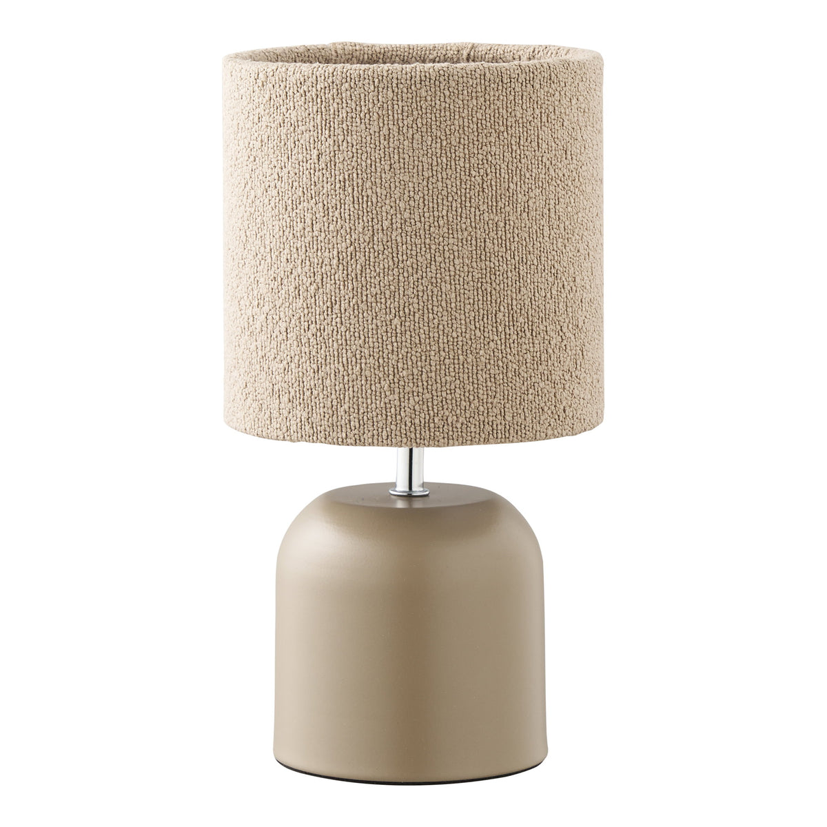 Morley Tischlampe – Metall, grau