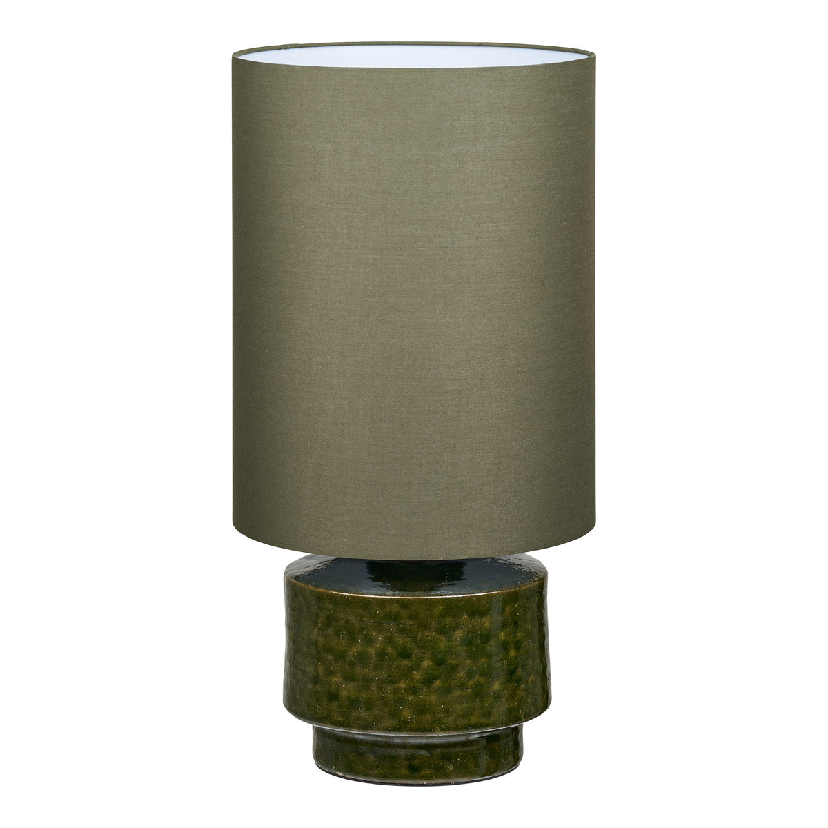 Sibsey Tischlampe – Steinzeug, grün