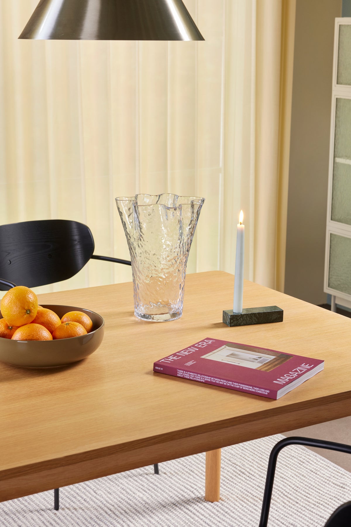 PolsterOase Möbel – Ruffle Vase aus mundgeblasenem Glas – Ansicht 6