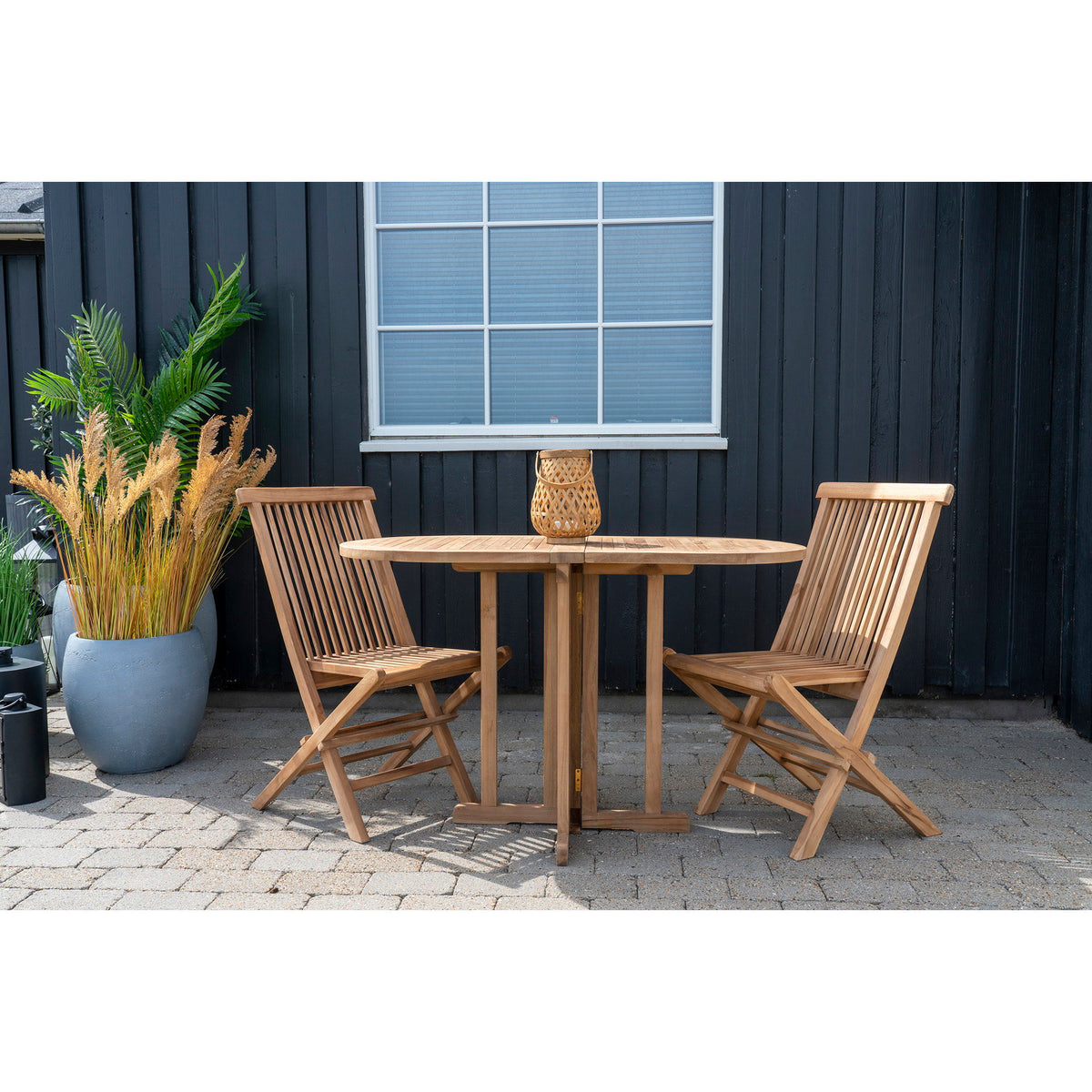Gartenstuhl Toledo – Teak, natur (2er-Set)