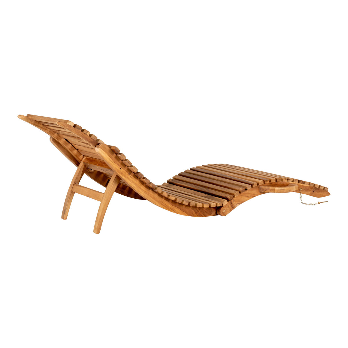 Arrieta Sonnenliege aus Teakholz, Natur, 160 cm