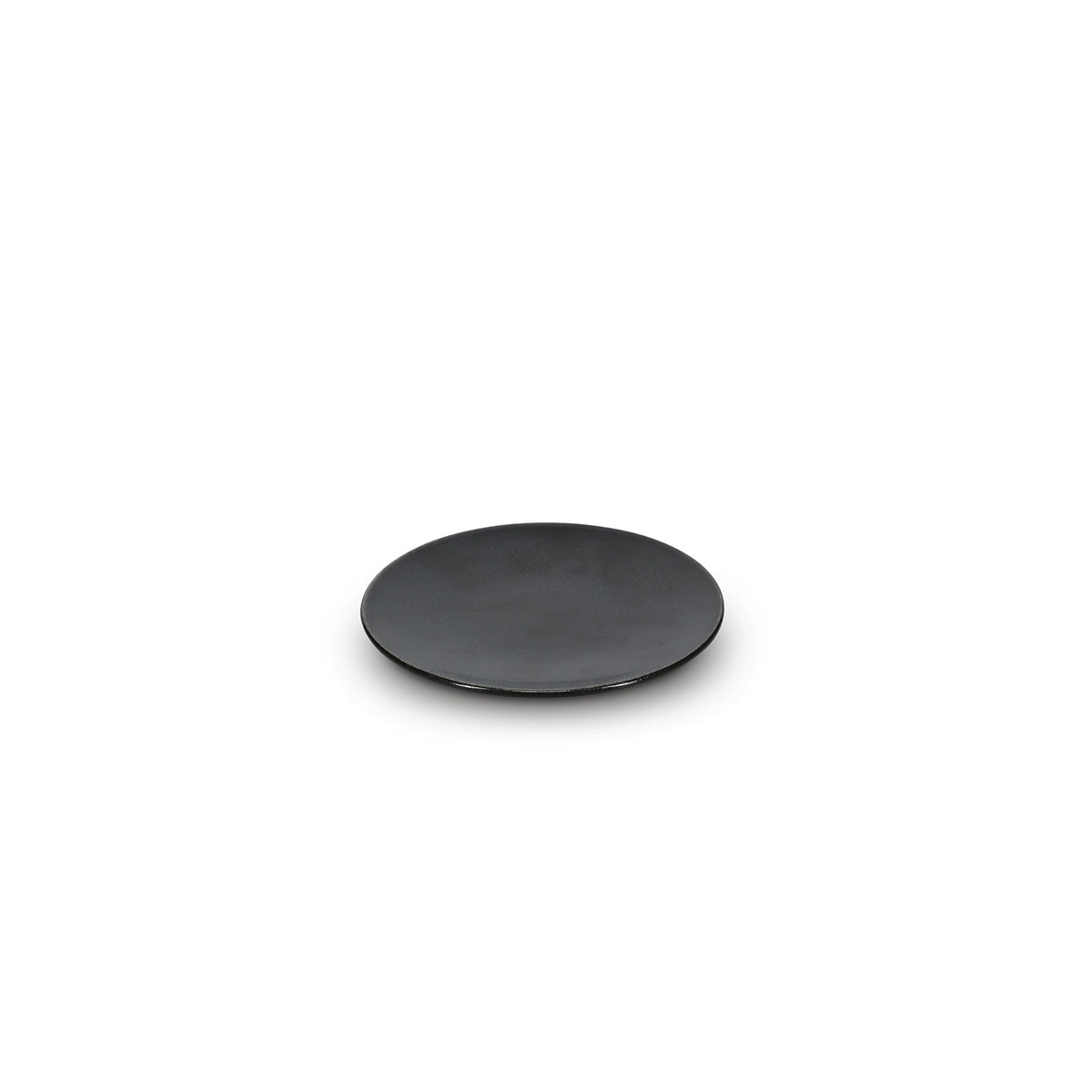 bonbistro Teller 16 cm schwarz Ovio – 6er-Set – Produktansicht 3