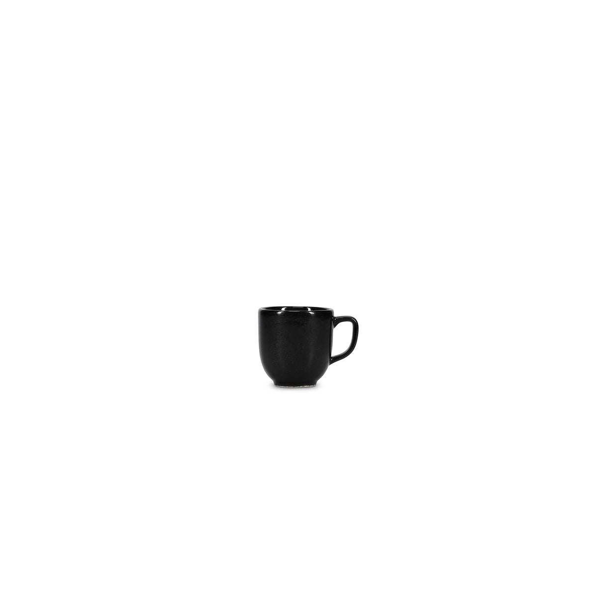 bonbistro Mokka-Tasse 9 cl schwarz Ovio – 12er-Set – Produktansicht 1