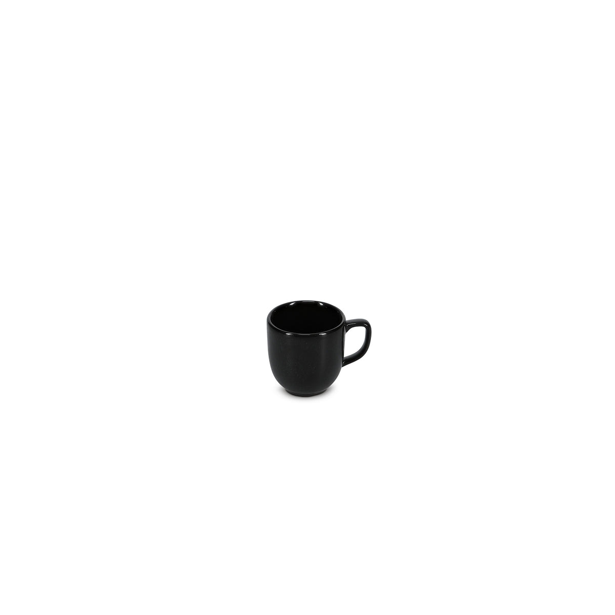 bonbistro Mokka-Tasse 9 cl schwarz Ovio – 12er-Set – Produktansicht 2