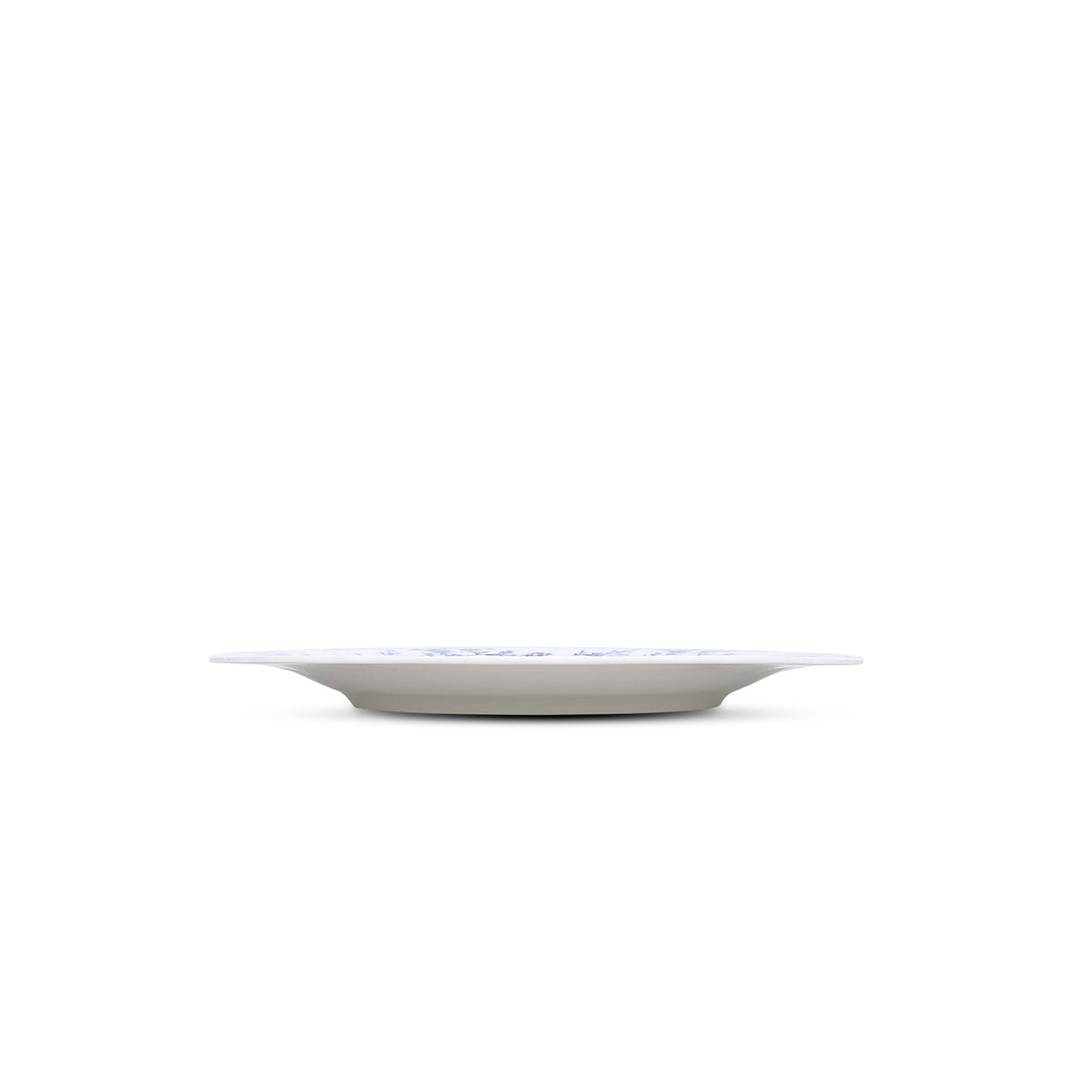 bonbistro Teller 27,5 cm mit retro blauem Blumenmuster – 6er-Set – Produktansicht 3