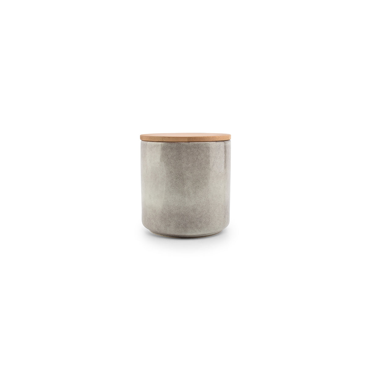 Salt & Pepper Vorratsdose 12,5xH13,5cm mit Deckel, grau, Bake – Produktansicht 1