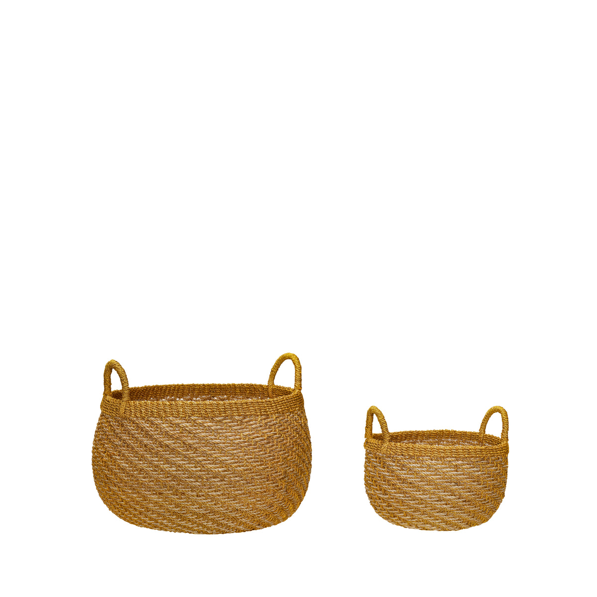 PolsterOase Möbel – Solar Körbe aus Abaca, 2er, Set