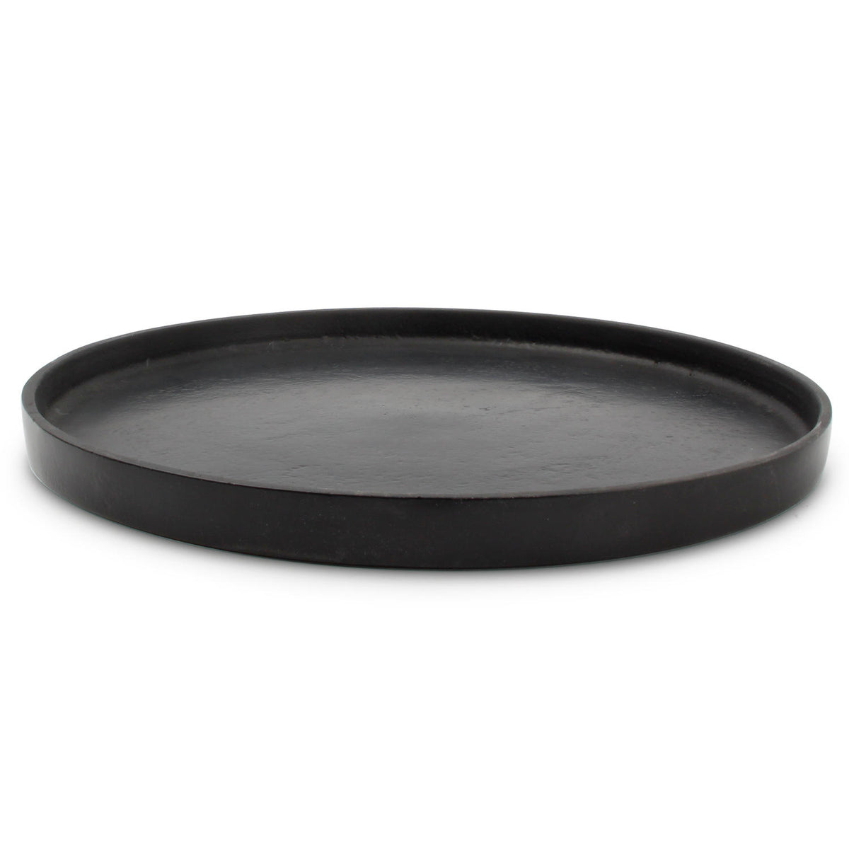 S|P Collection Dekoschale 37 x H 1,5 cm schwarz Palace – Produktansicht 1
