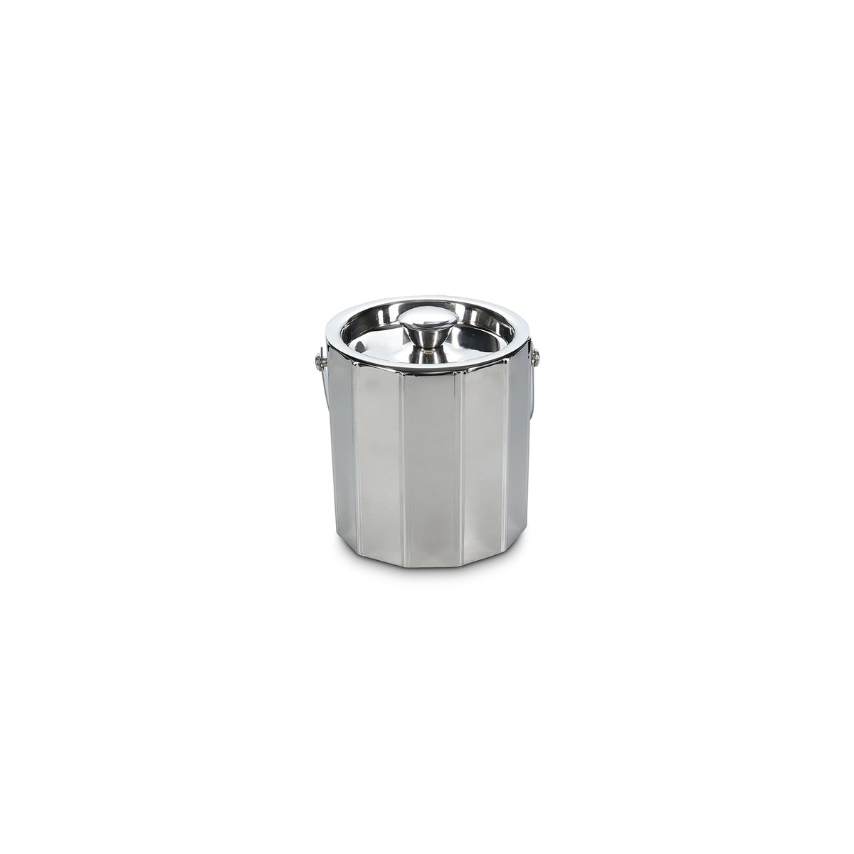 S|P Collection Eiseimer 15,5 x H 17,5 cm, doppelwandig, silber, Nox – Produktansicht 1