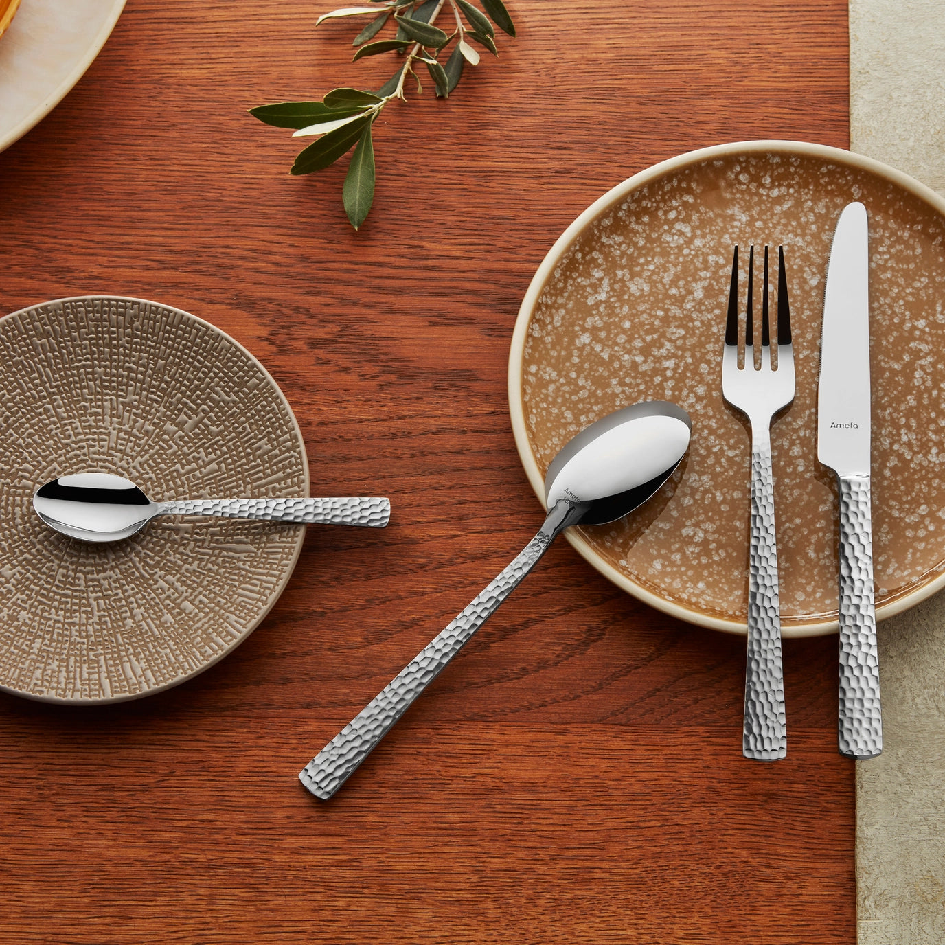 Premium Edelstahl Besteckset – Modernes Designer Besteck - 30-teiliges Besteckset