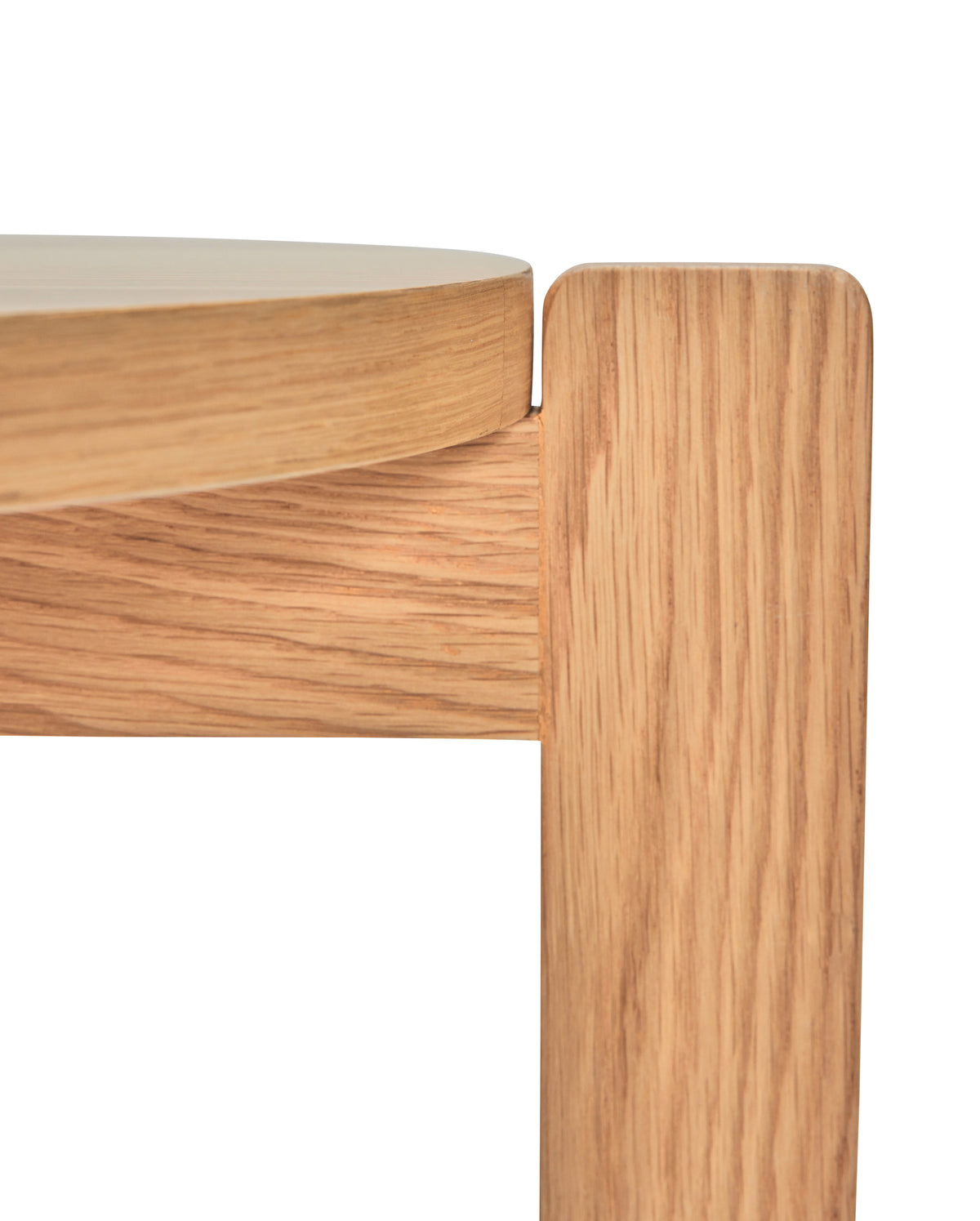 Always Hocker aus Eichenholz