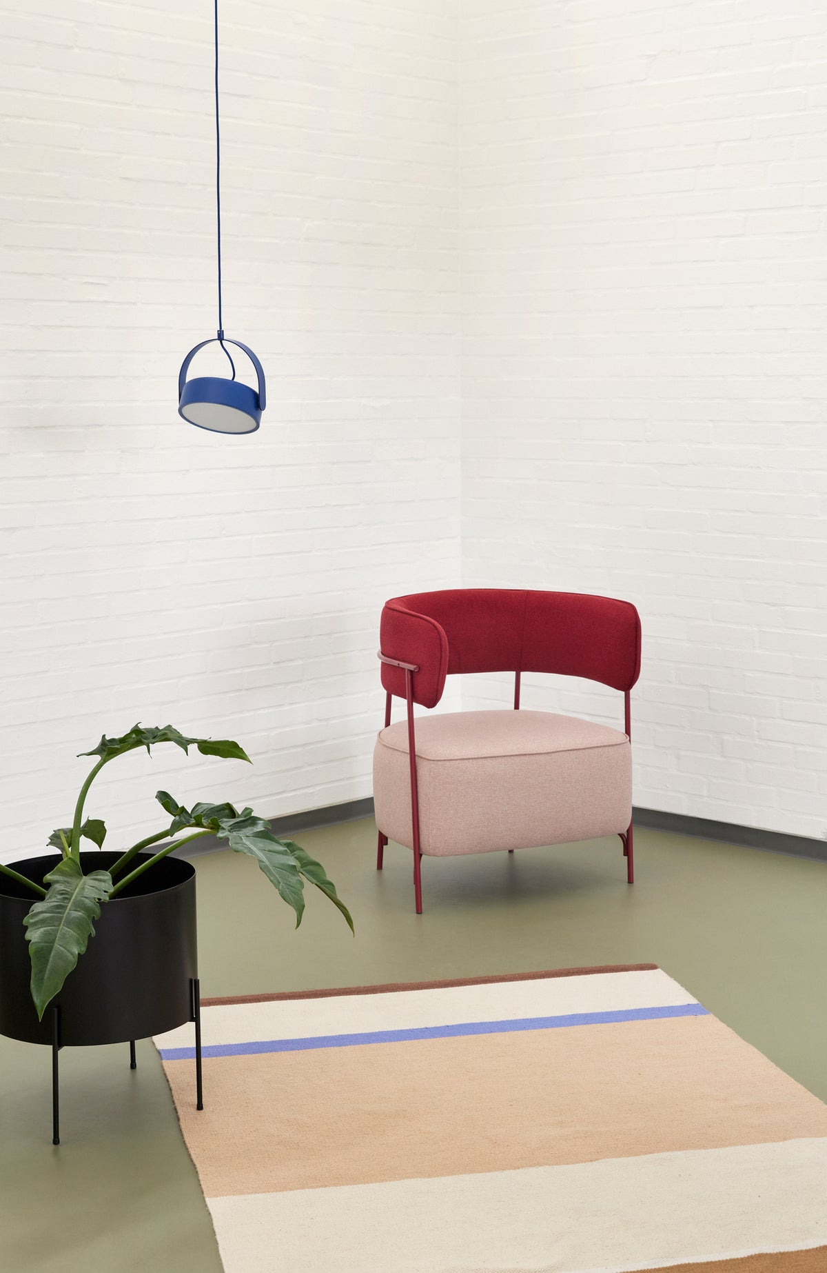 Stage Pendelleuchte Blau